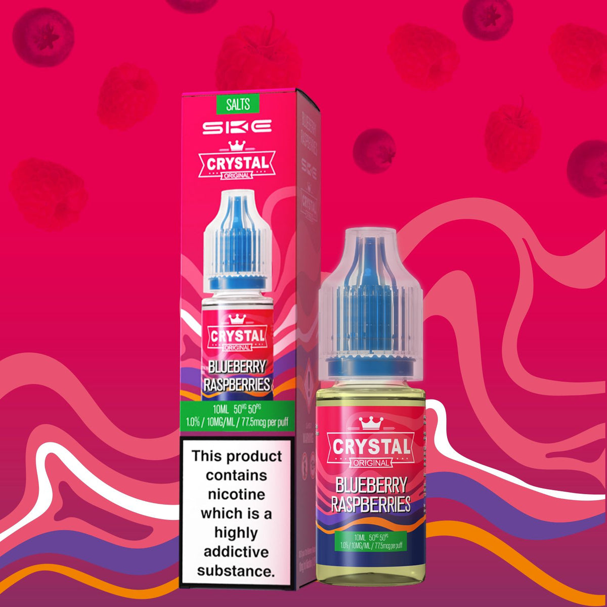 bulk wholesale Ske Crystal Original Nic Salts 10ml - Box of 10 - 10mg