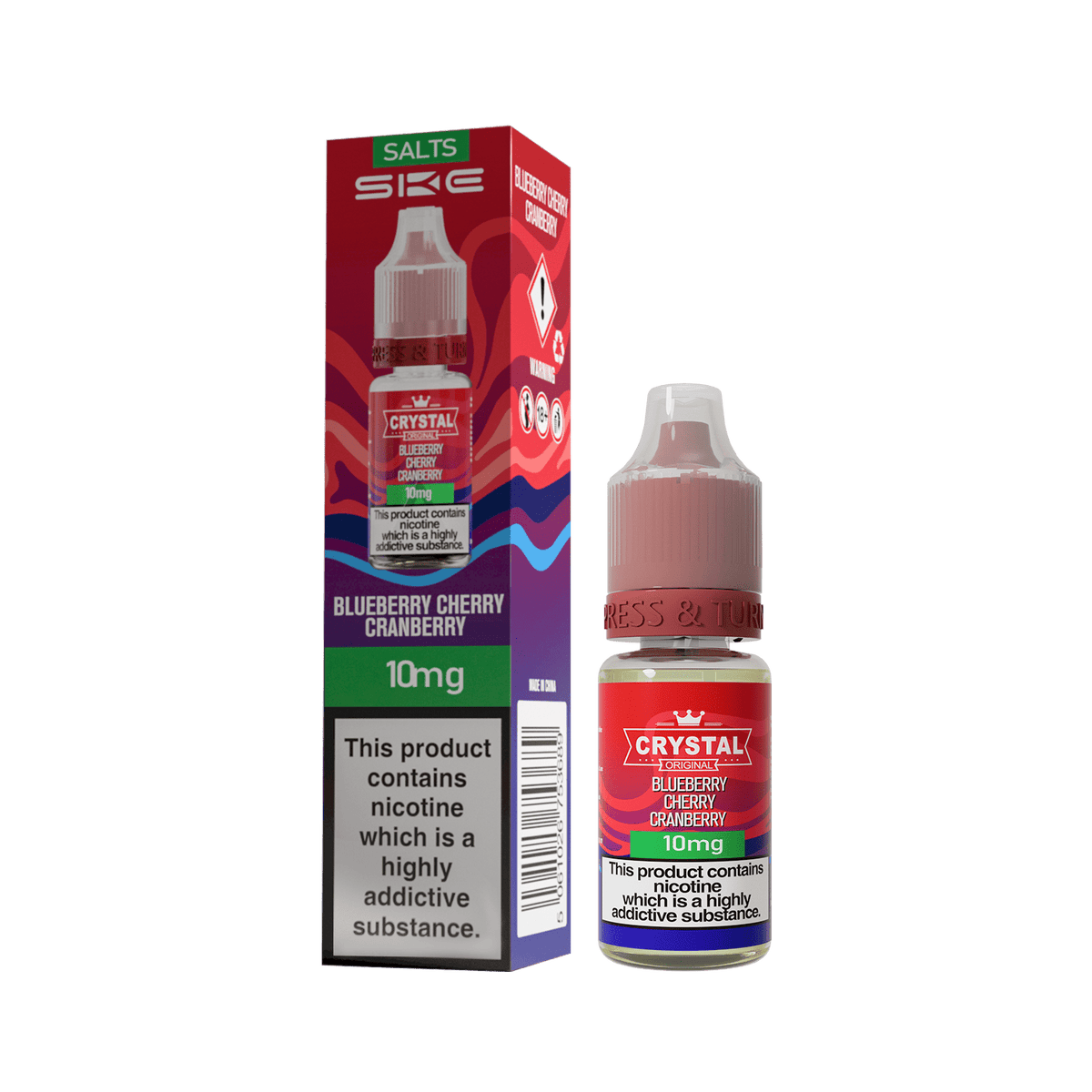 bulk wholesale Ske Crystal Original Nic Salts 10ml - Box of 10 - 10mg