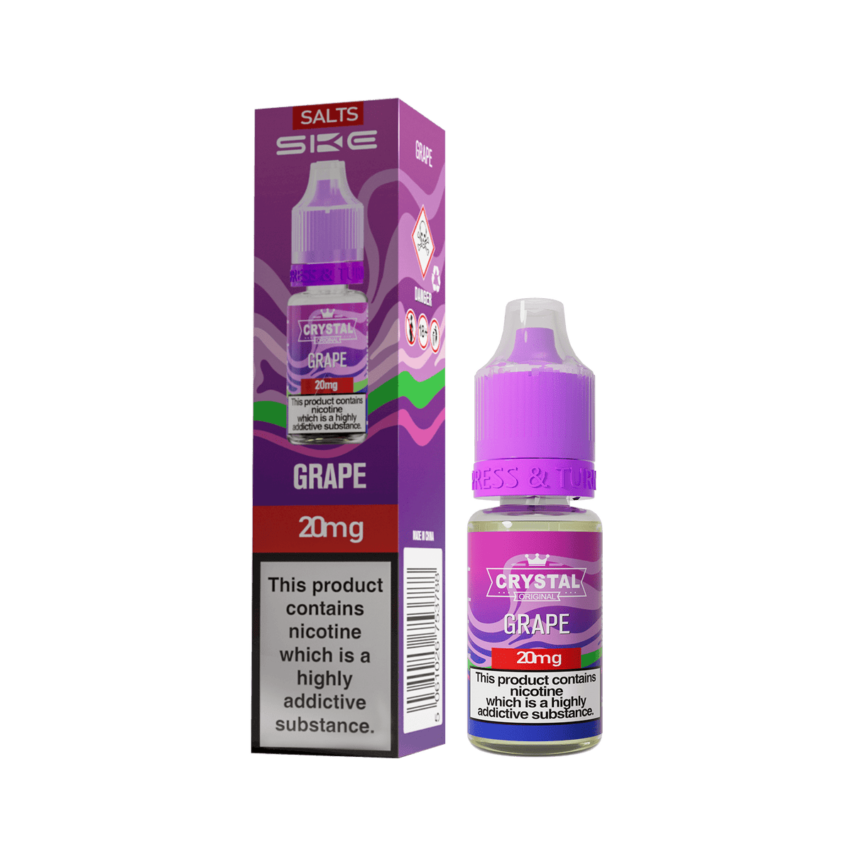 bulk wholesale Ske Crystal Original Nic Salts 10ml - Box of 10 - 20mg