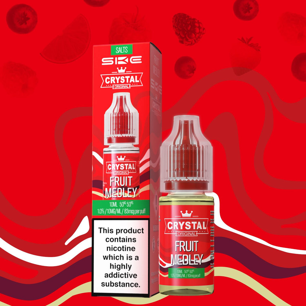 bulk wholesale Ske Crystal Original Nic Salts 10ml - Box of 10 - 10mg