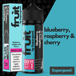bulk wholesale Supergood Fruit 100ml E - Liquid - Blueberry Raspberry & Cherry