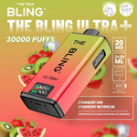 bulk wholesale The Bling Ultra Plus 30k Vape Kit Box of 5 - Strawberry Kiwi/Strawberry Watermelon