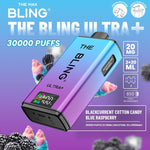 bulk wholesale The Bling Ultra Plus 30k Vape Kit Box of 5 - Blackcurrant Cotton Candy/Blue Raspberry