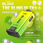 bulk wholesale The Bling Ultra Plus 30k Vape Kit Box of 5 - Lemon Lime