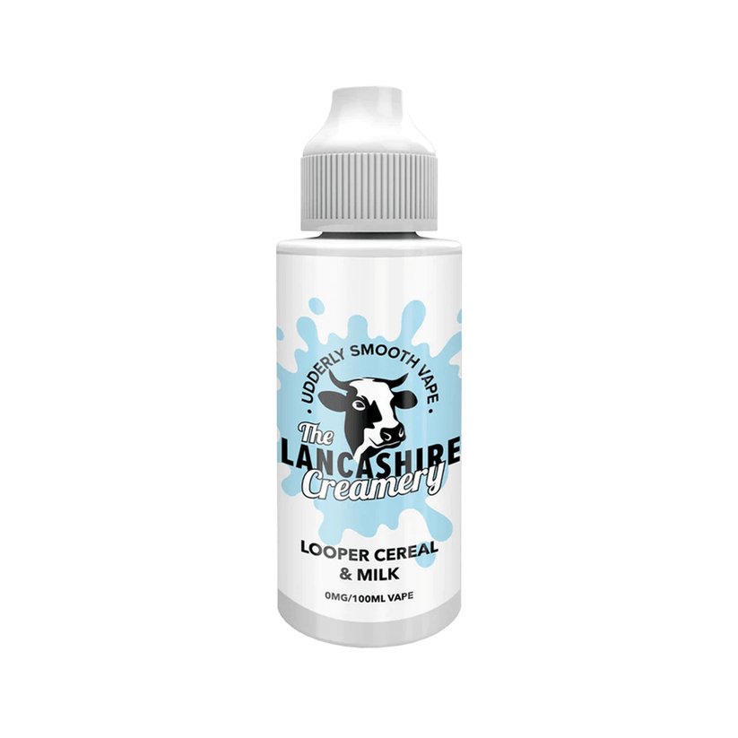 bulk wholesale The Lancashire Creamery E - Liquid 100ml Shortfill - Looper Cereal & Milk