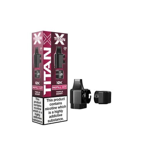 bulk wholesale Titan X Replacement Pods ( Pack of 5) - Triple Berry