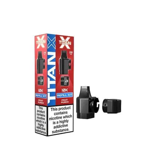 bulk wholesale Titan X Replacement Pods ( Pack of 5) - Fruit Punch