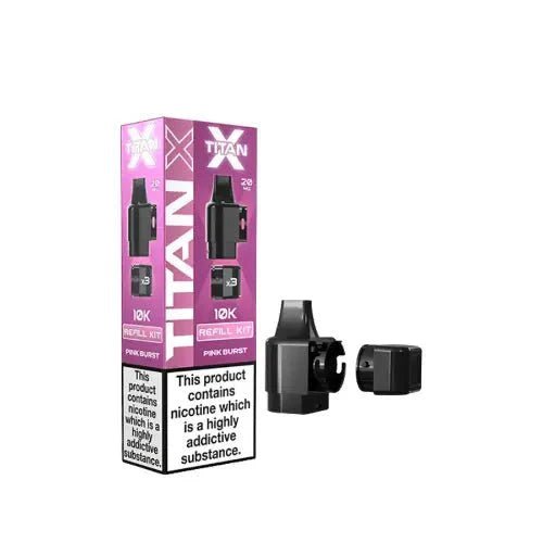bulk wholesale Titan X Replacement Pods ( Pack of 5) - Pink Burst