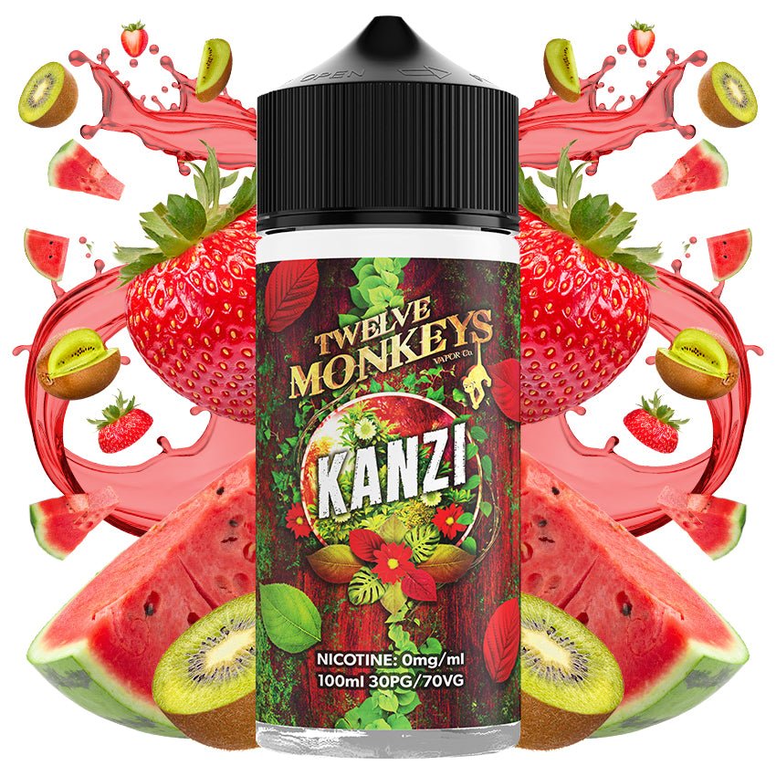 bulk wholesale Twelve Monkeys 100ml E - Liquid - Kanzi