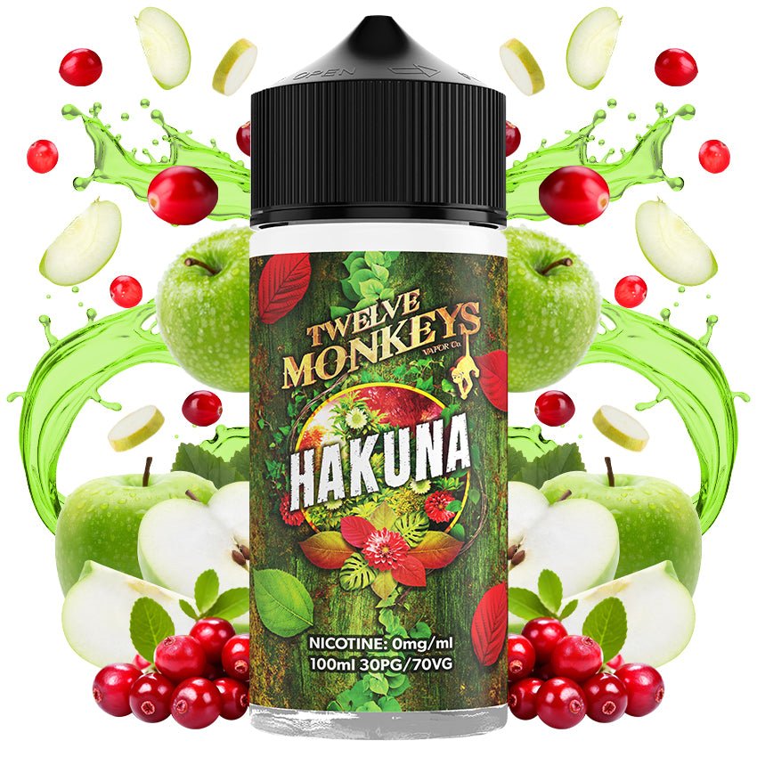 bulk wholesale Twelve Monkeys 100ml E - Liquid - Hakuna