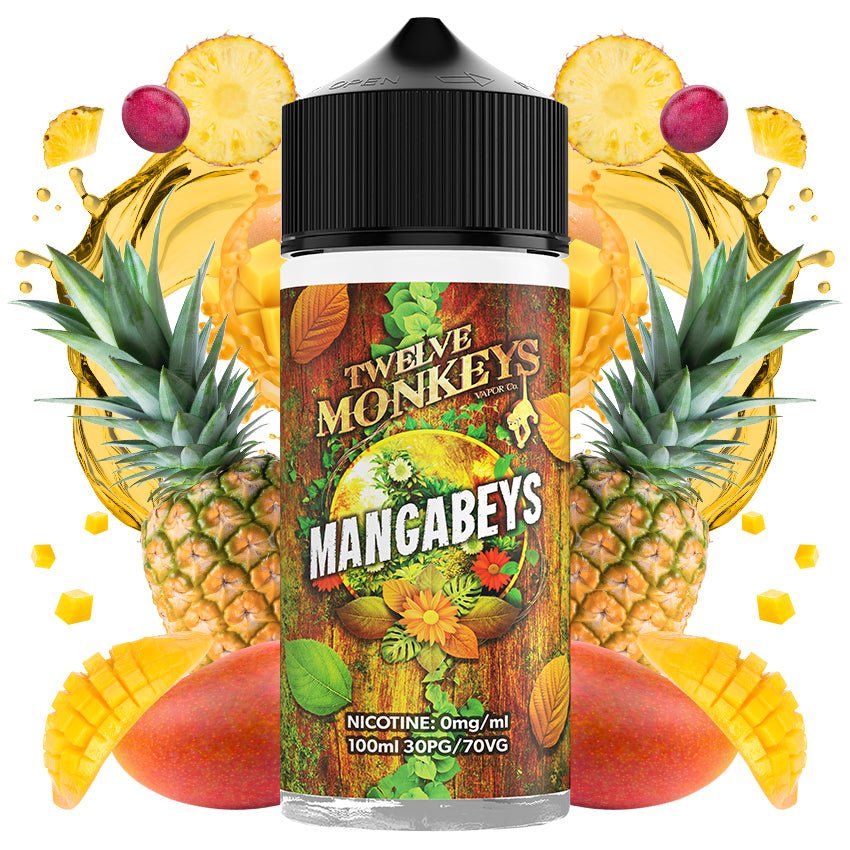bulk wholesale Twelve Monkeys 100ml E - Liquid - Mangabeys