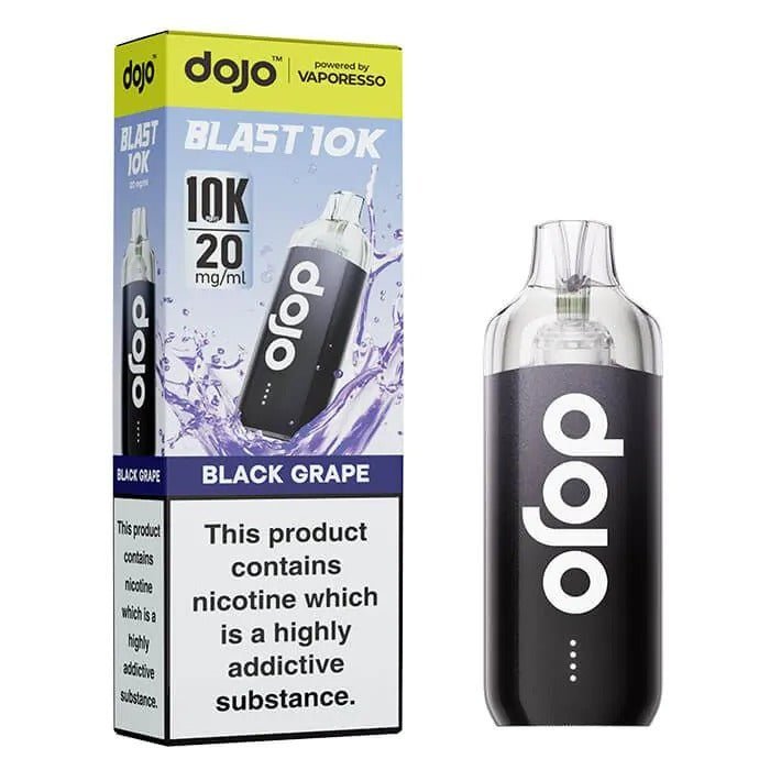 bulk wholesale Vaporesso Dojo Blast 10k Prefilled Pod Vape Kit Box of 5 - Black Grape