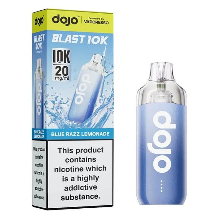 bulk wholesale Vaporesso Dojo Blast 10k Prefilled Pod Vape Kit Box of 5 - Blue Razz Lemonade