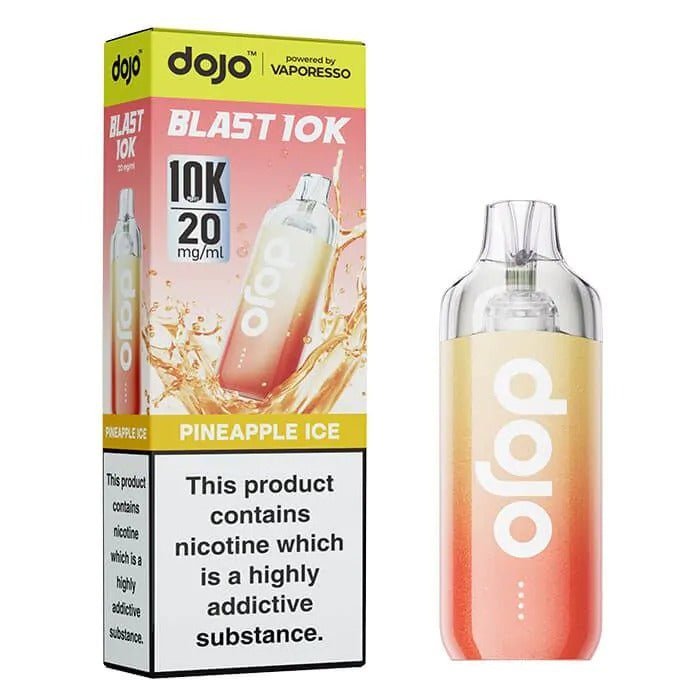 bulk wholesale Vaporesso Dojo Blast 10k Prefilled Pod Vape Kit Box of 5 - Pineapple Ice