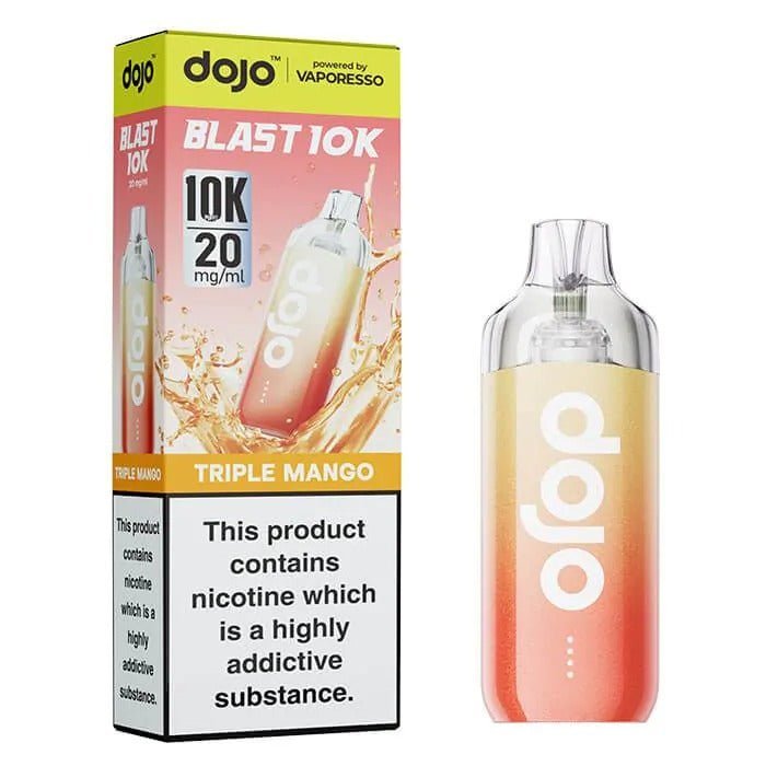 bulk wholesale Vaporesso Dojo Blast 10k Prefilled Pod Vape Kit Box of 5 - Triple Mango