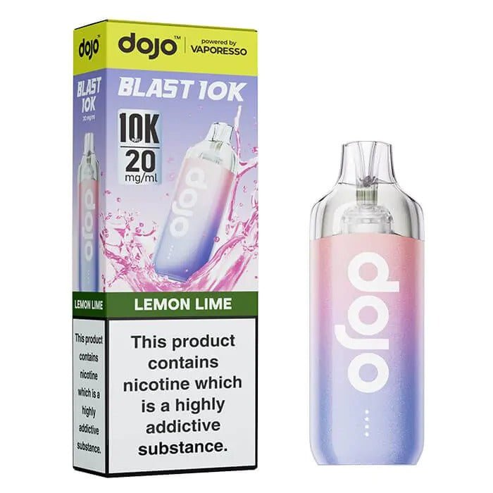 bulk wholesale Vaporesso Dojo Blast 10k Prefilled Pod Vape Kit Box of 5 - Lemon Lime