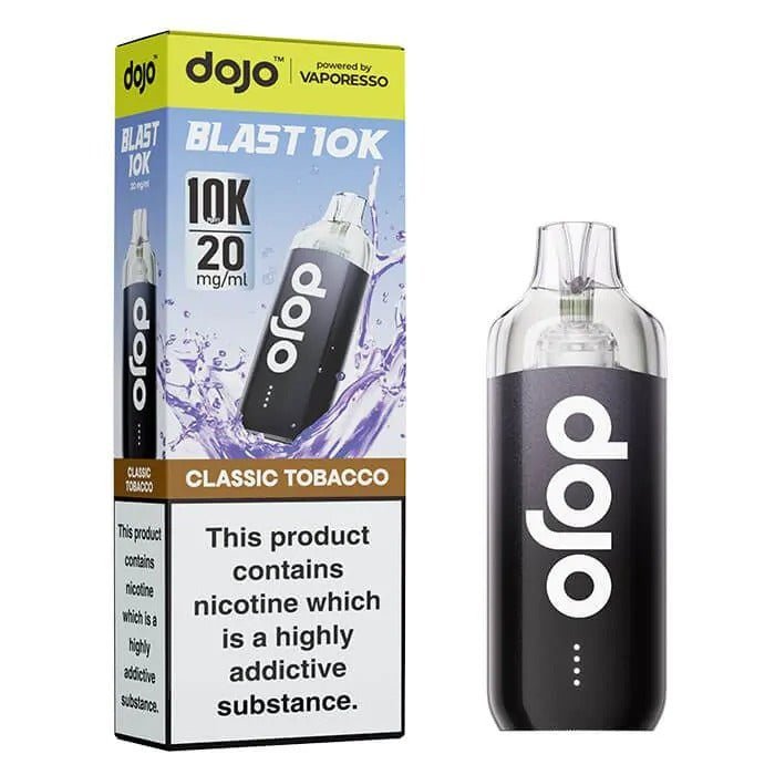 bulk wholesale Vaporesso Dojo Blast 10k Prefilled Pod Vape Kit Box of 5 - Classic Tobacco