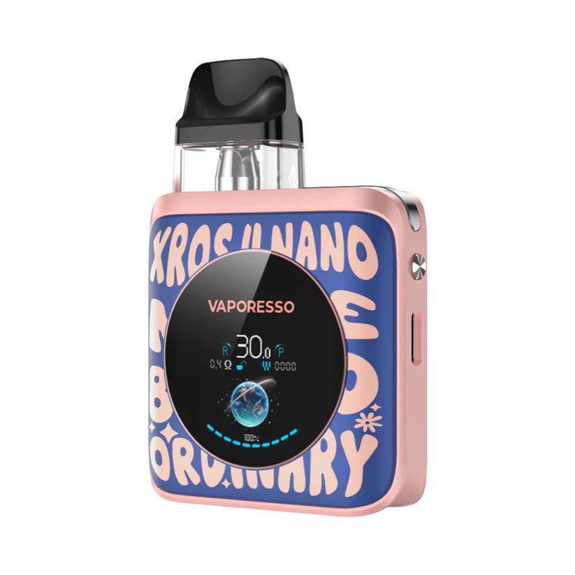 bulk wholesale Vaporesso XROS 4 Nano Pod Kit - Wood - Pop Blue