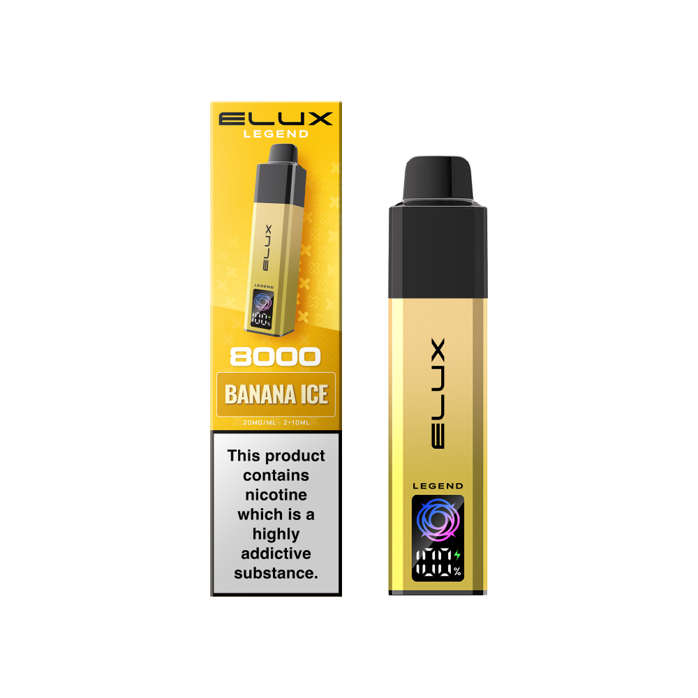 Elux Legend 8000 Pod Vape Kit Box of 5