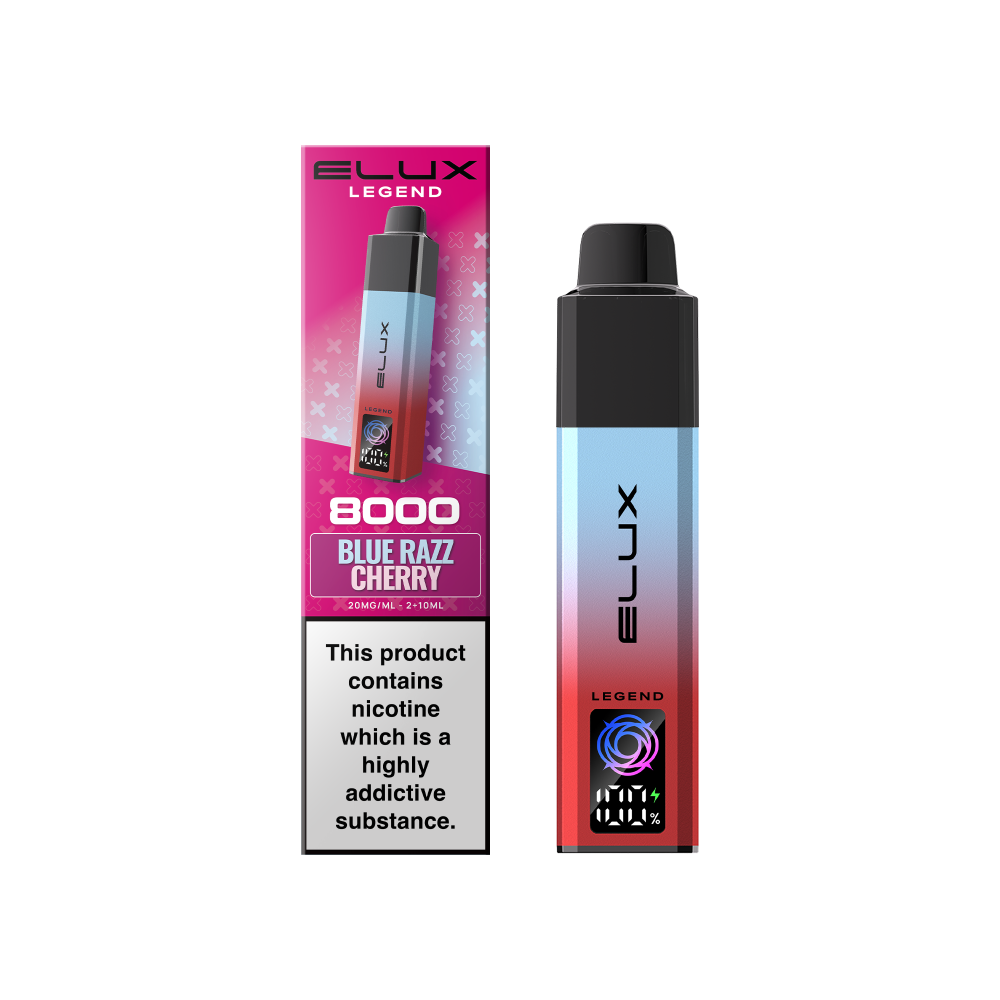 Elux Legend 8000 Pod Vape Kit Box of 5