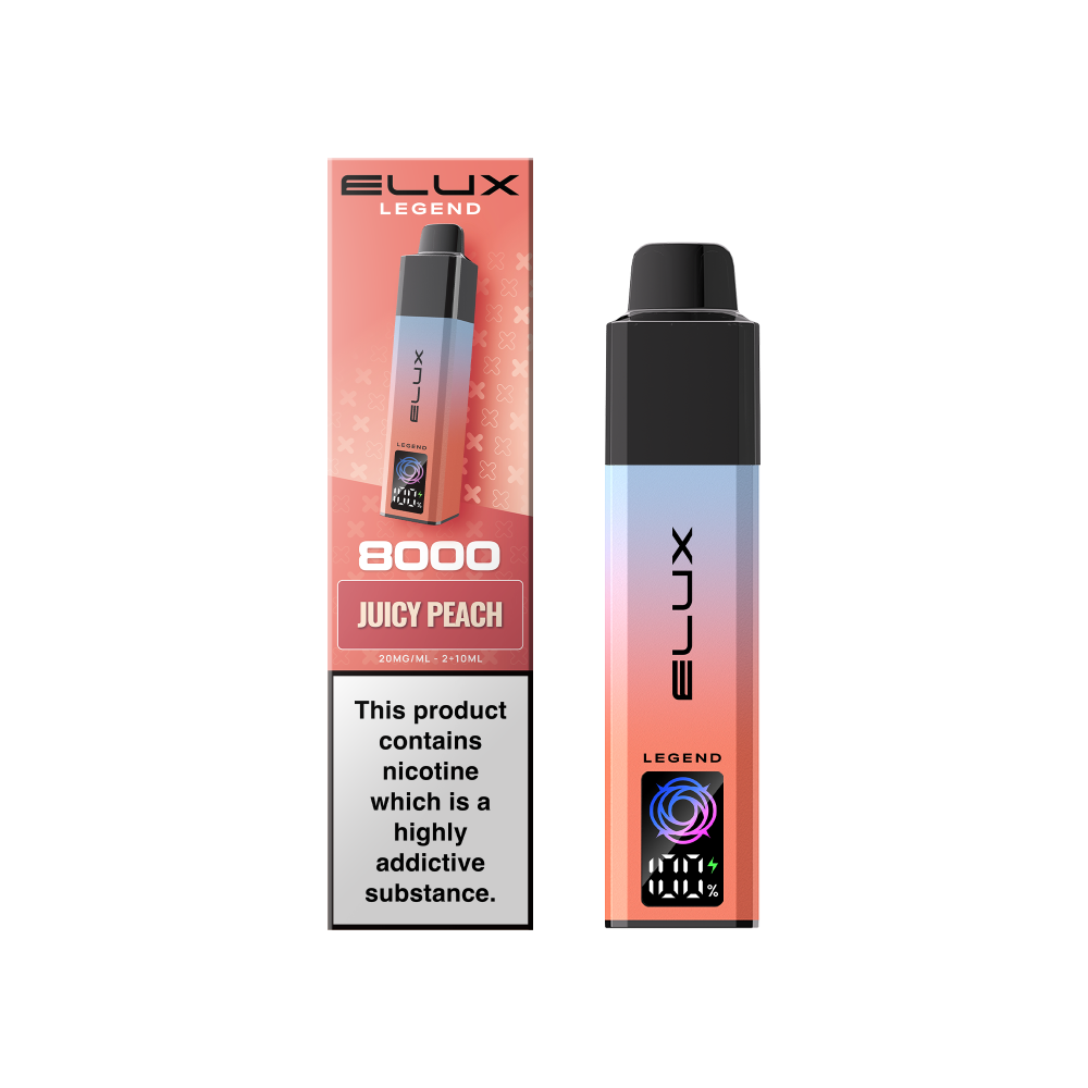 Elux Legend 8000 Pod Vape Kit Box of 5