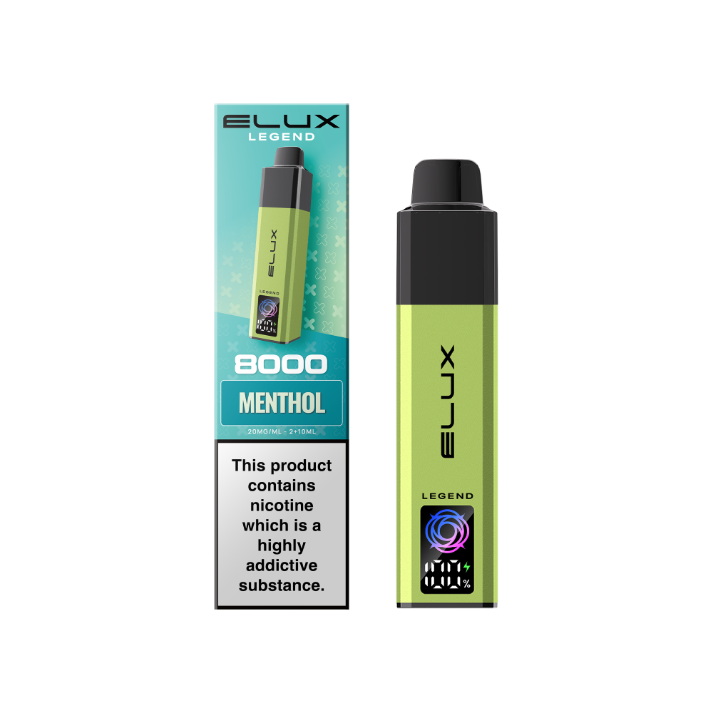 Elux Legend 8000 Pod Vape Kit Box of 5