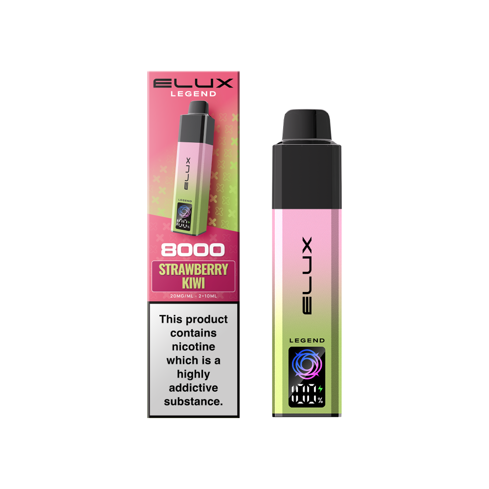 Elux Legend 8000 Pod Vape Kit Box of 5