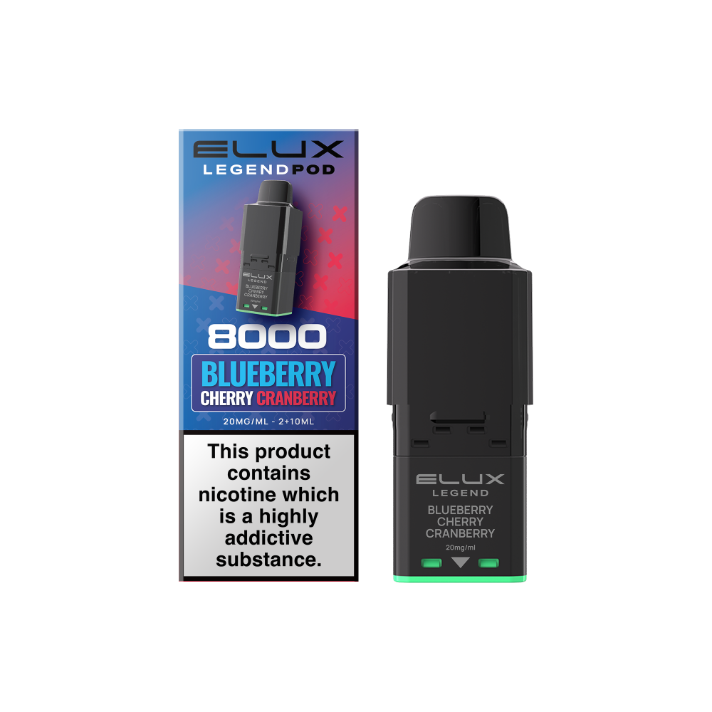 Elux Legend 8000 Refill Pods Box of 5