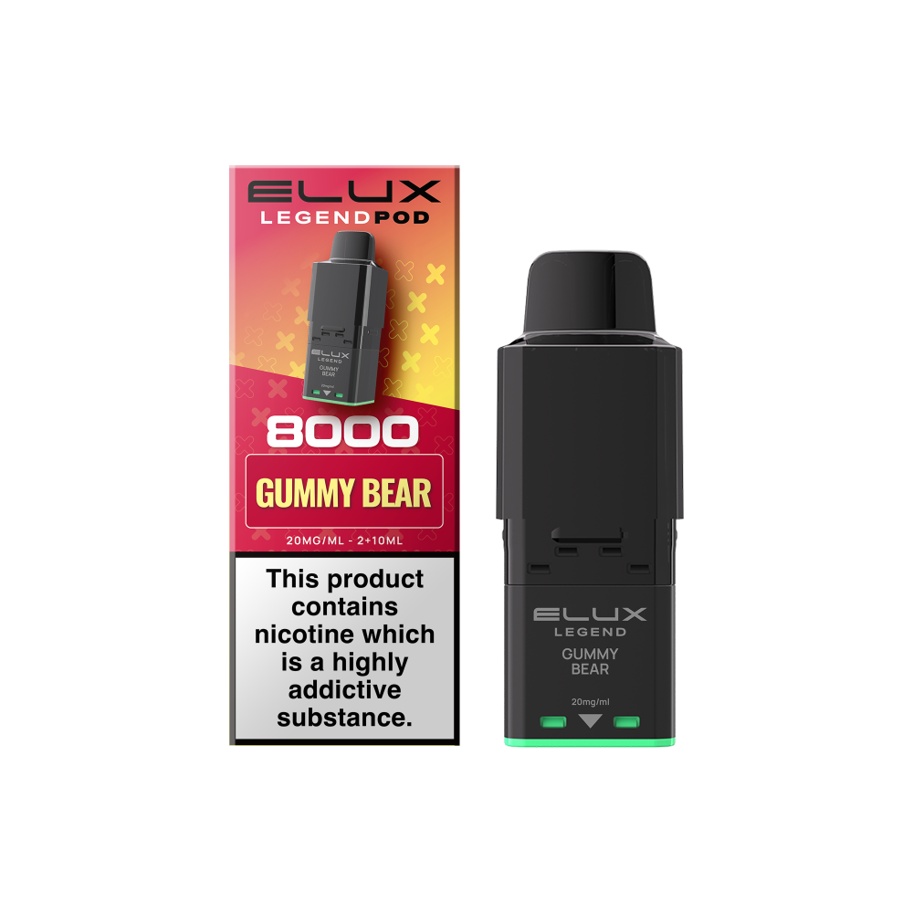 Elux Legend 8000 Refill Pods Box of 5