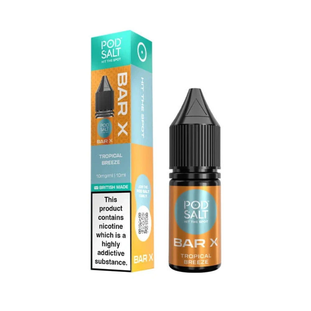 Pod Salt Bar X 10ml E-liquid Box of 10