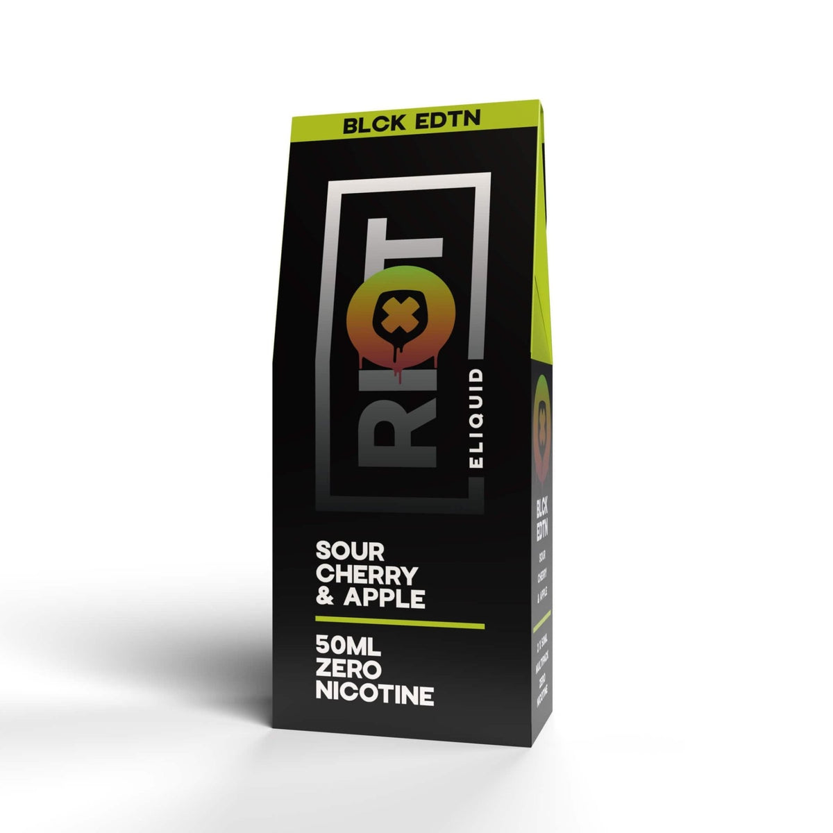bulk wholesale 2X RIOT SQUAD BLCK EDTN - SOUR CHERRY & APPLE - SHORTFILL 50ML -