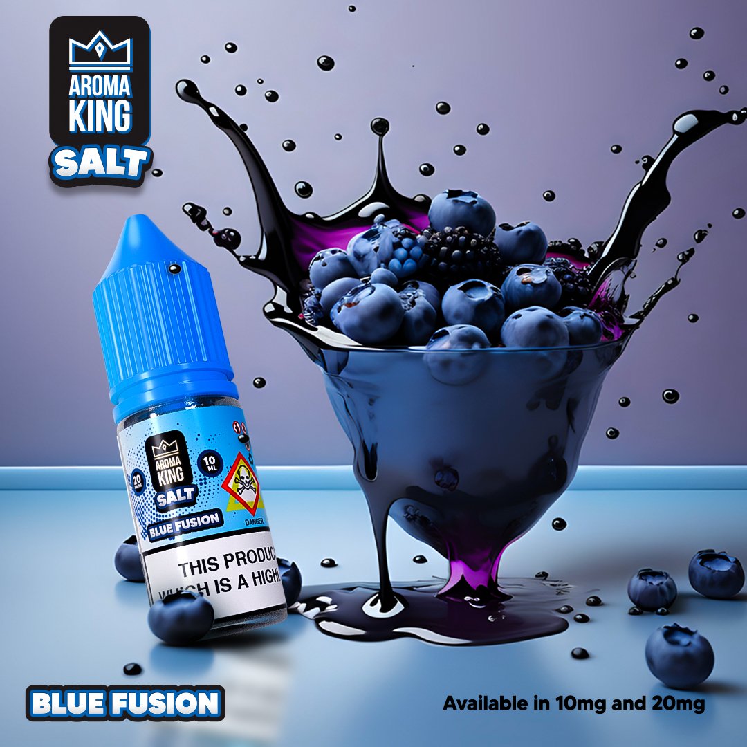 bulk wholesale Aroma King Nic Salts 10ml E - liquids - Box of 10 - Blue Fusion