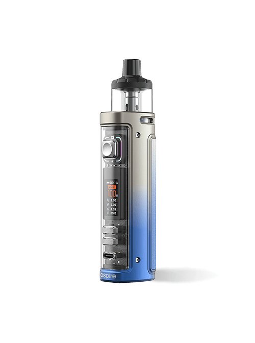 bulk wholesale Aspire Veynom EX Pod Kit - Chrome Blue Fade