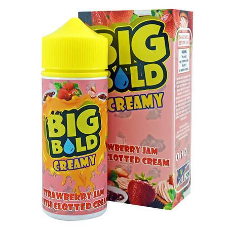 bulk wholesale Big Bold Strawberry Jam & Cream E - Liquid - 100ml -