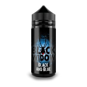 bulk wholesale Black Widow Black and Blue E - Liquid - 100ml -