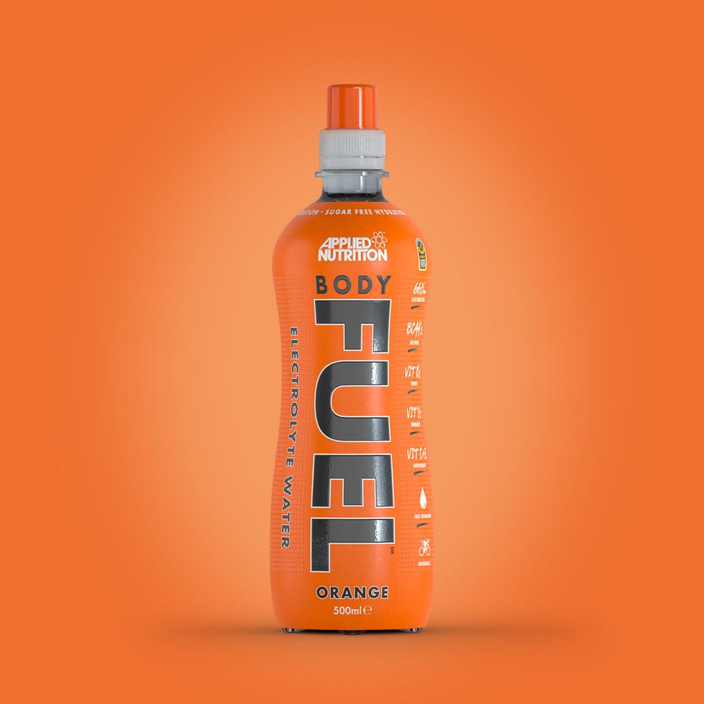 bulk wholesale Body Fuel Drink Applied Nutrition - 500ml Bottles - Pack of 12 - Orange