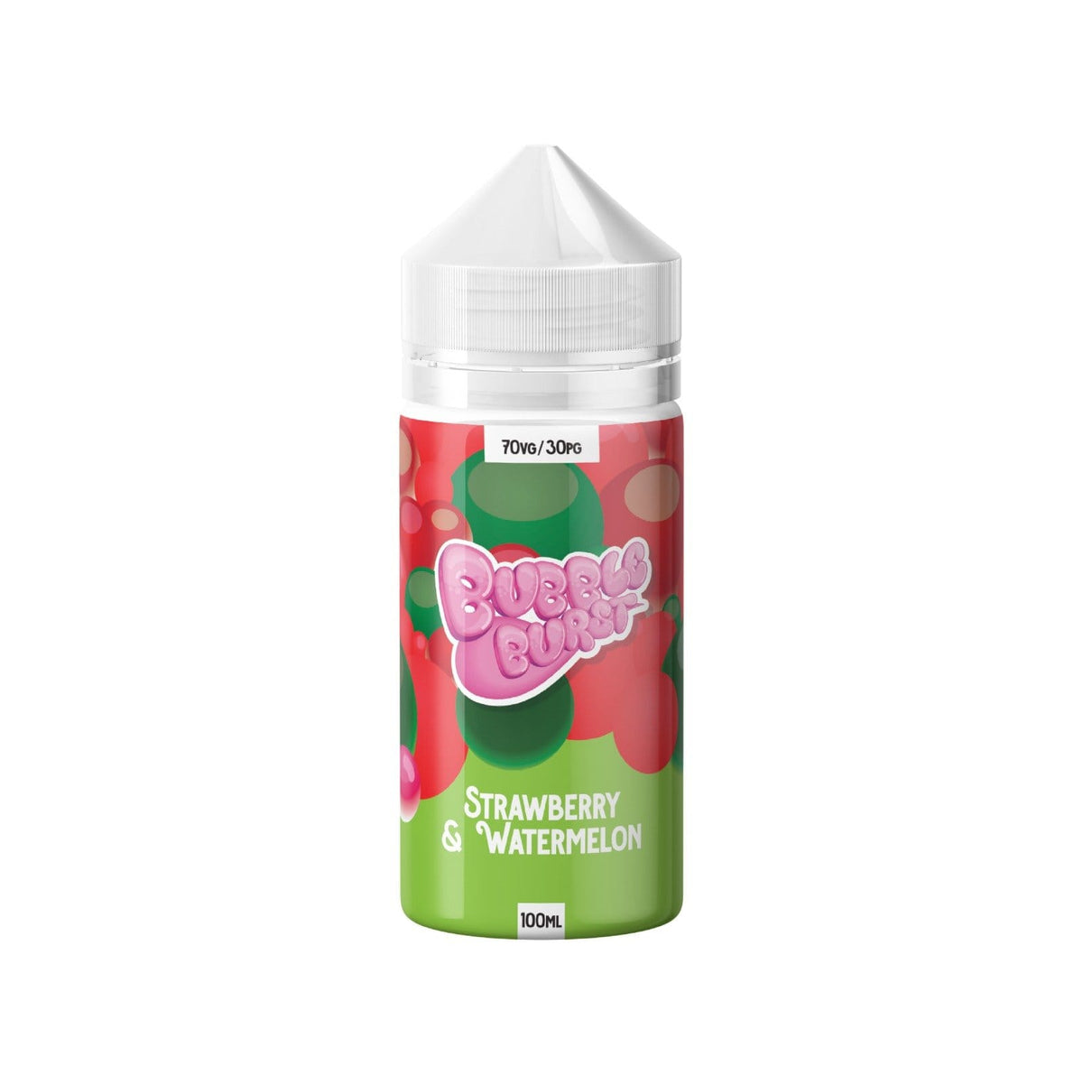 bulk wholesale Bubble Burst Strawberry&Watermelon E - Liquid - 100ml -