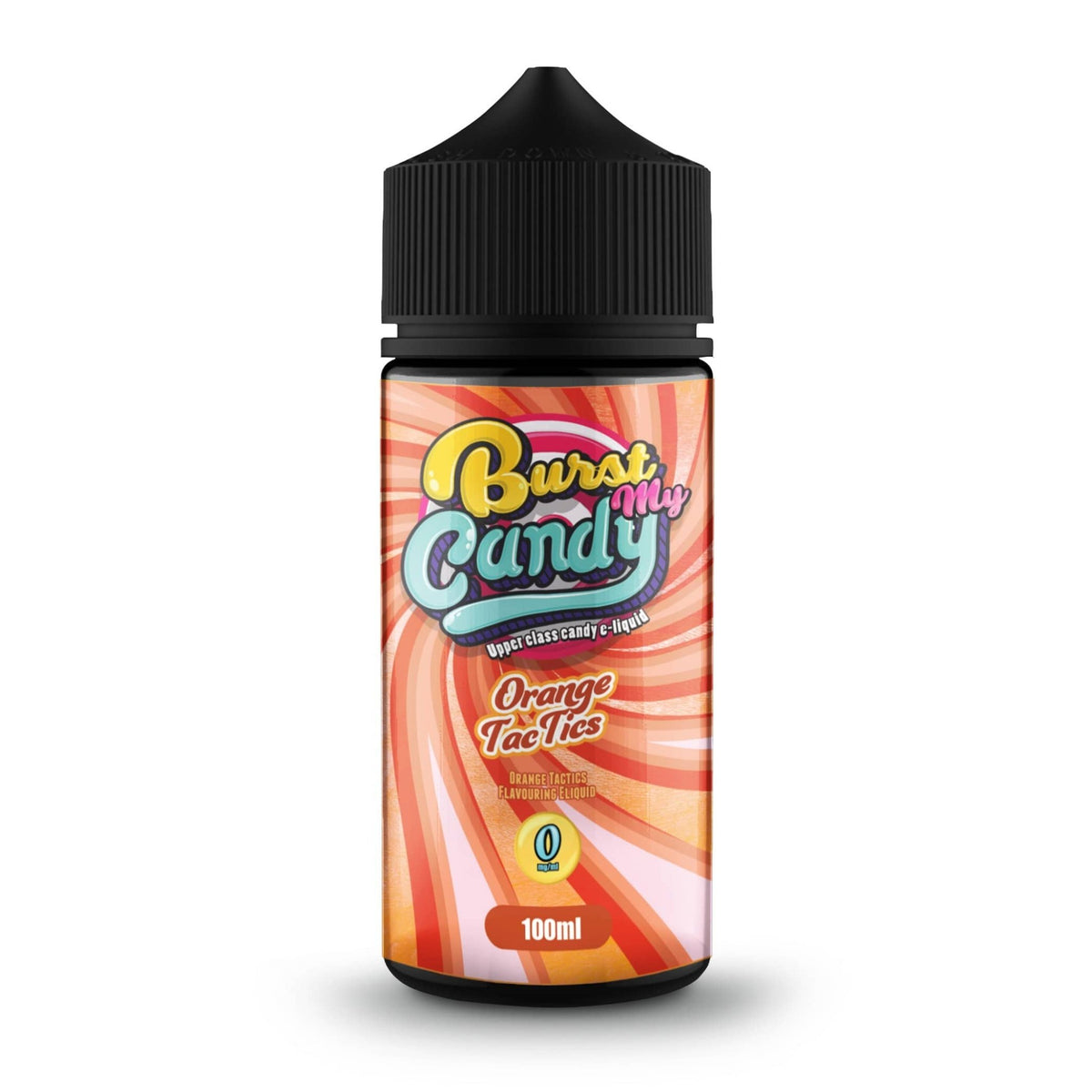 bulk wholesale Burst My Candy Orange Tac Tics - 100ml -