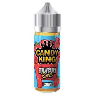 bulk wholesale CANDY KING - STRAWBERRY ROLLS - 100ML -
