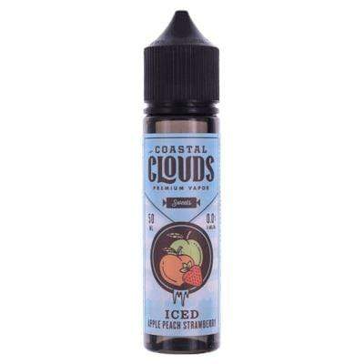 bulk wholesale COASTAL CLOUDS - ICED APPLE PEACH STRAWBERRY - 50ML -