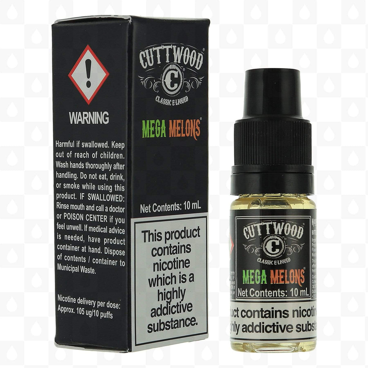 bulk wholesale Cuttwood Mega Melons E Liquid - 10ml - 3MG