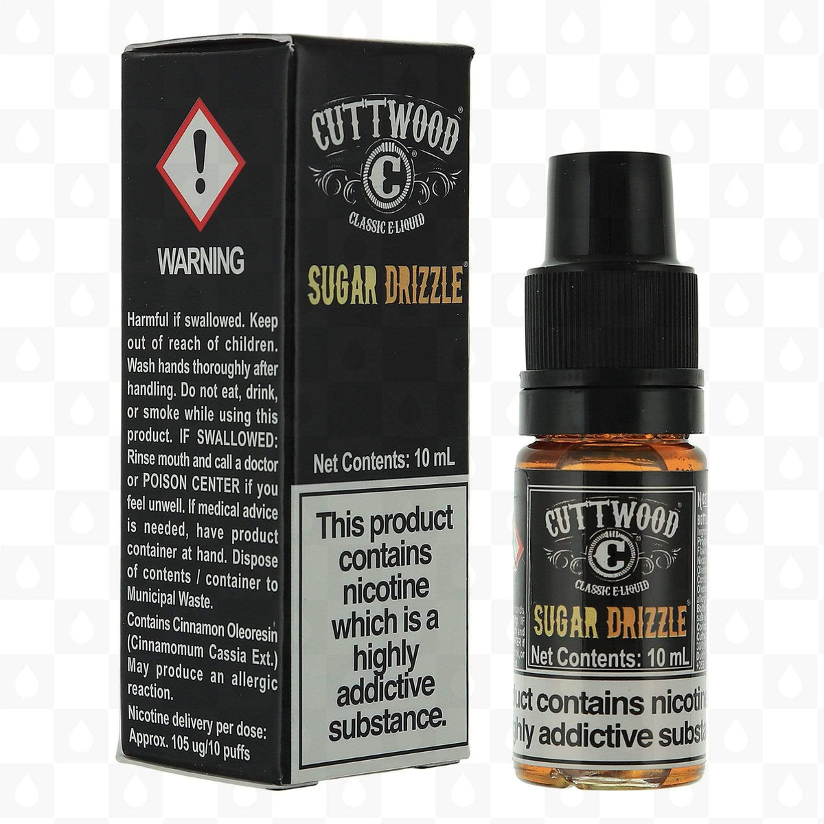 bulk wholesale Cuttwood Sugar Drizzle E Liquid - 10ml - 3MG