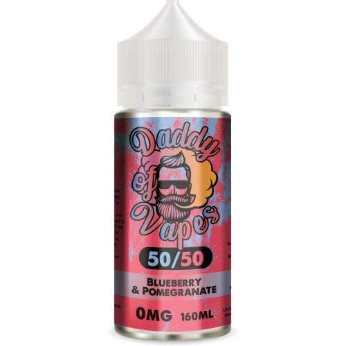 bulk wholesale Daddy Vapes Blueberry Pomegranate 50/50 - 200ml -