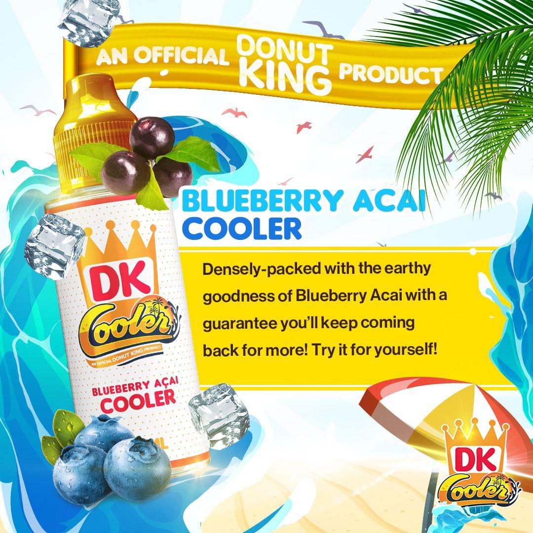 bulk wholesale Donut King - Cooler - Blueberry Acai Cooler - 100ML -