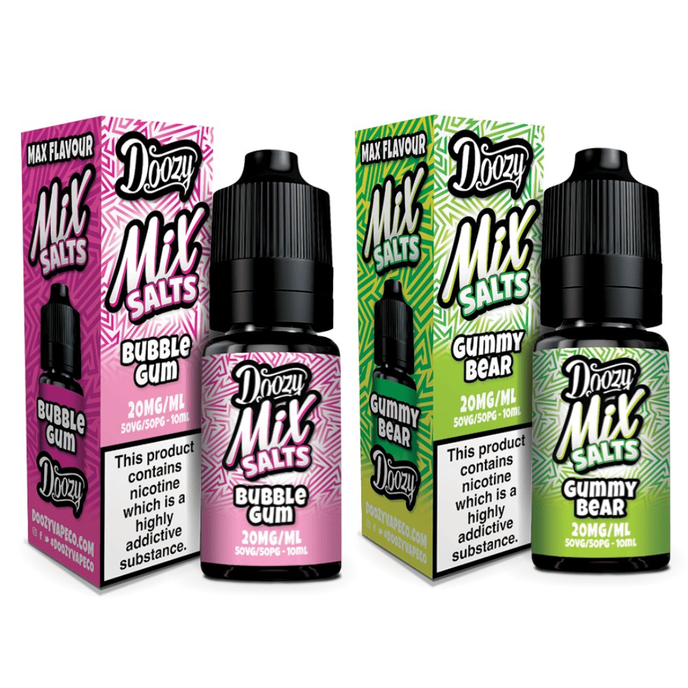 bulk wholesale Doozy Mix Salts - 10ml - Nic Salts - Box of 10 - 10mg