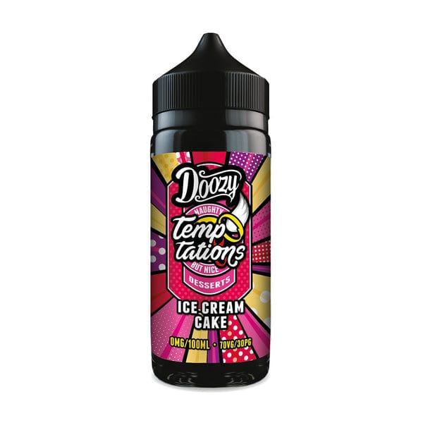 bulk wholesale Doozy Temptations - Ice Cream Cake - 100ml E - liquids -