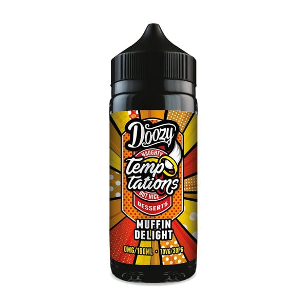 bulk wholesale Doozy Temptations - Muffin Delight - 100ml E - liquids -