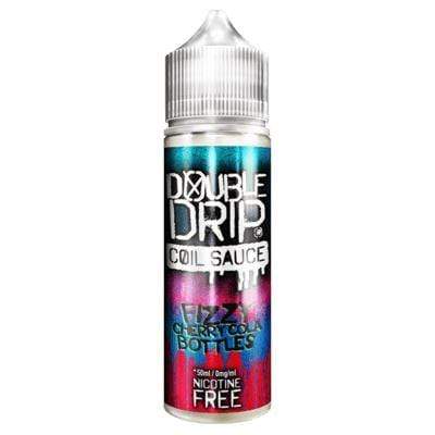 bulk wholesale DOUBLE DRIP - FIZZY CHERRY COLA BOTTLES - 50ML -