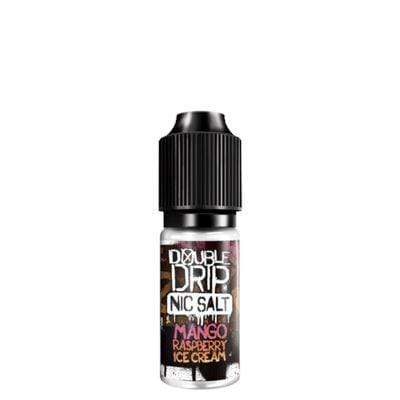 bulk wholesale DOUBLE DRIP - MANGO RASPBERRY ICE CREAM - 10ML NIC SALT - Box of 10 - 10mg