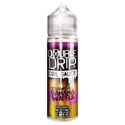 bulk wholesale DOUBLE DRIP - STRAWBERRY BANANA WAFFLE - 50ML -